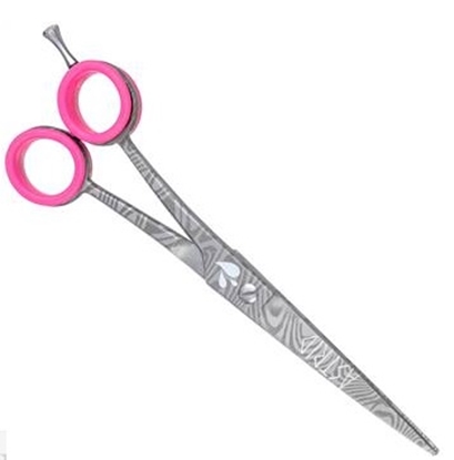 Picture of GROOM PROFESSIONAL ASTRID 7” CURVED LEFT SCISSORS
